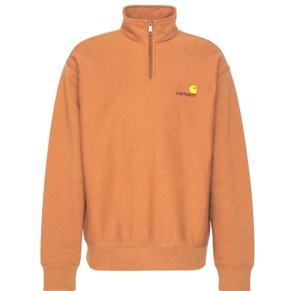 Carhartt WIP Half Zip Sweatshirt Work In Progress L